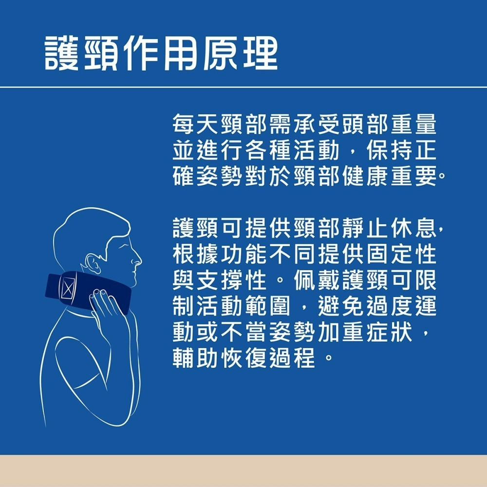 【Thuasne 法國途安】2393 C1頸圈 泡棉頸圈 扭傷支撐 肌肉放鬆 彈性舒適 3C族 低頭族 護頸帶 頸椎帶-細節圖10
