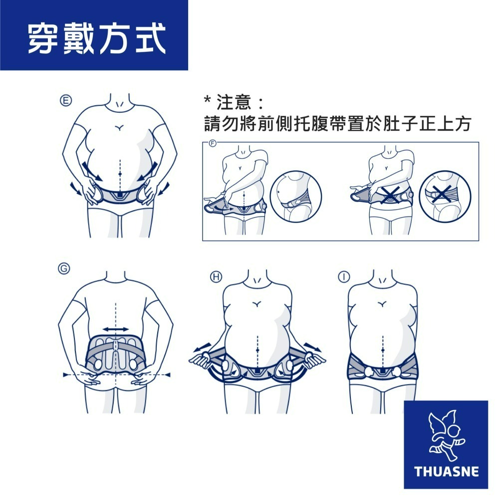 【法國途安】0805 醫療級孕婦護腰 腰薦下背 支撐  康到家-細節圖9