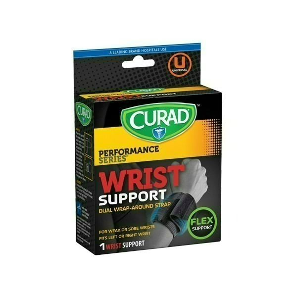 【美國酷瑞】CURAD 19200 彈性護腕 雙束帶 可調式護腕 運動護腕 【康到家】-細節圖2