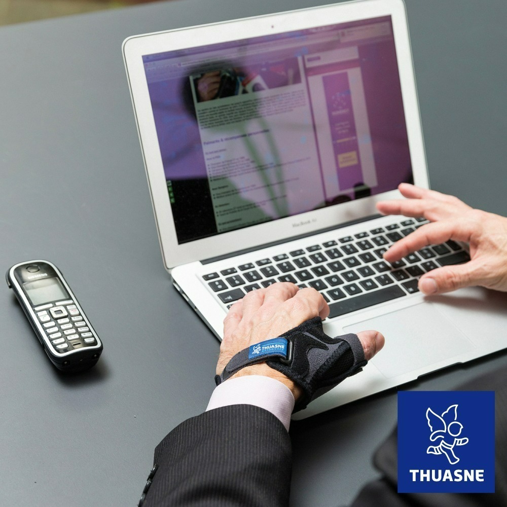 【法國途安】7090環型鋼環 大拇指護具 拇指根部支撐防護 拇指側邊不適 大拇指基底關節固定 康到家-細節圖7