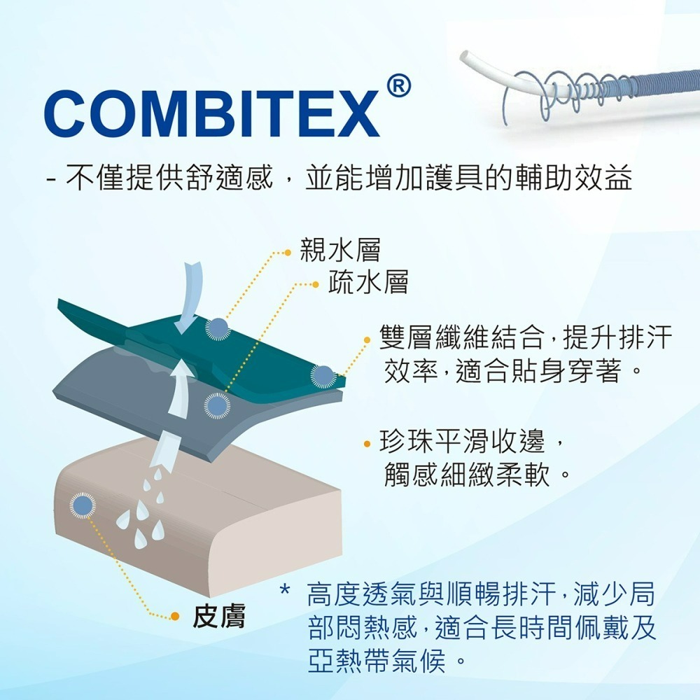 【Thuasne 法國途安】2321 彈性側條護膝 輕薄透氣 排汗吸濕 護膝 法國原裝 康到家-細節圖11