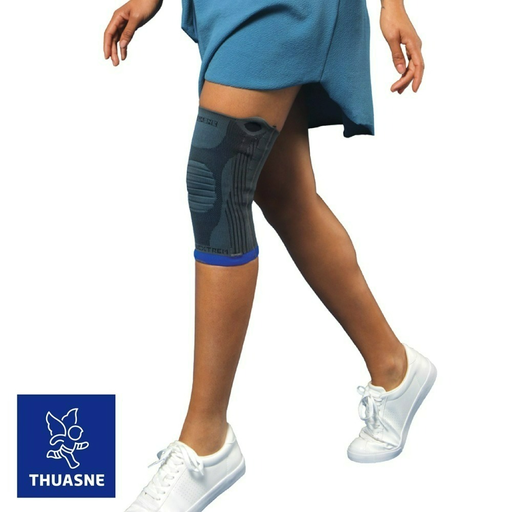 【Thuasne 法國途安】2321 彈性側條護膝 輕薄透氣 排汗吸濕 護膝 法國原裝 康到家-細節圖2