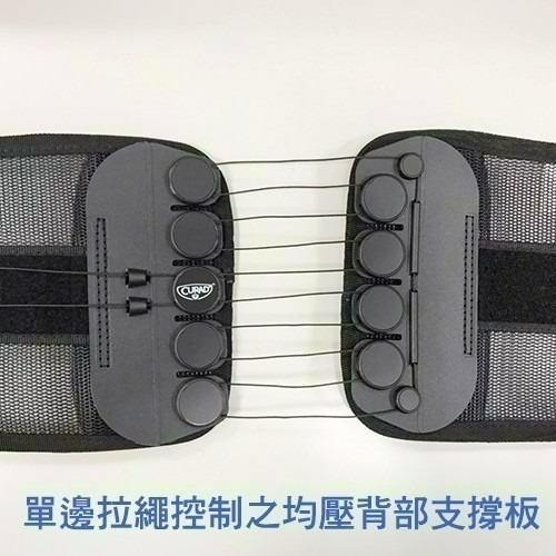 美國酷瑞22700 短版拉繩護腰 短版設計 21公分高度 腰薦 康到家-細節圖3