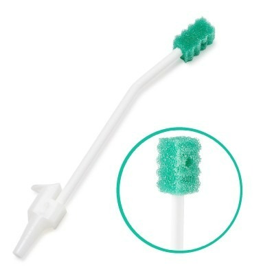 Medline 美聯抽吸式口腔清潔海綿刷 (單支包裝) 海綿牙刷 可接抽痰機 清潔棒 康到家