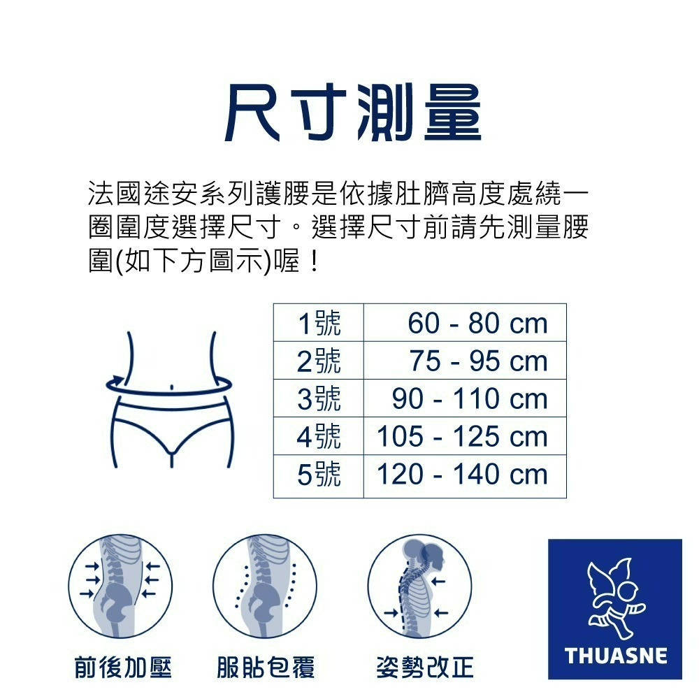 法國途安0874 輕型束帶護腰 LombaStart 寬版束帶 包覆升級 康到家-細節圖10