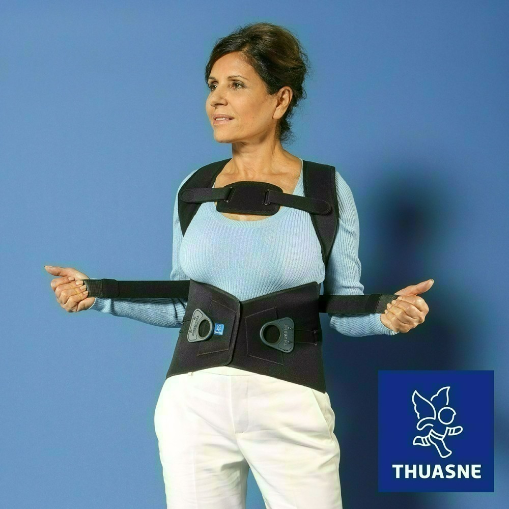 【法國途安】0847 滑輪矯形背架  護腰 鐵衣 穩固支撐 腰椎骨折支撐 康到家-細節圖5