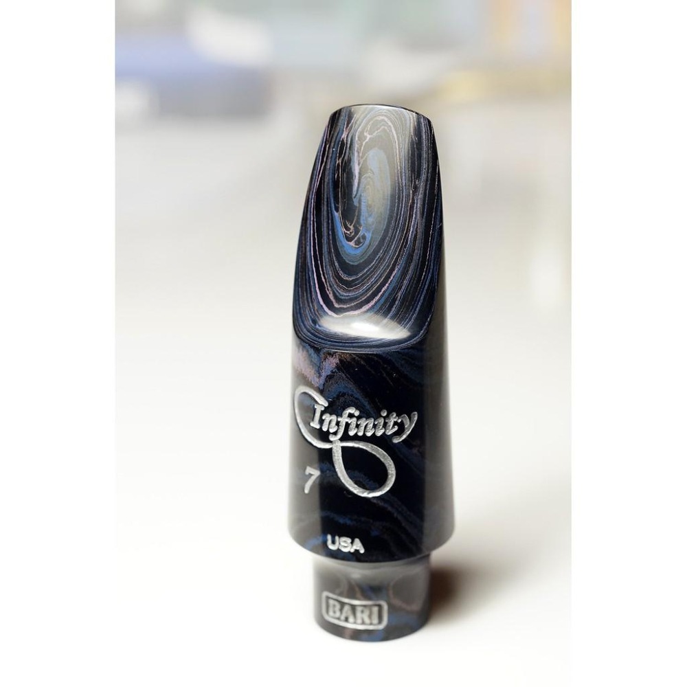 【博斯音樂】♫ 美國BARI 「 Infinity無限」＂藍寶石＂膠嘴 中音/次中音。附束圈和蓋子.-細節圖3