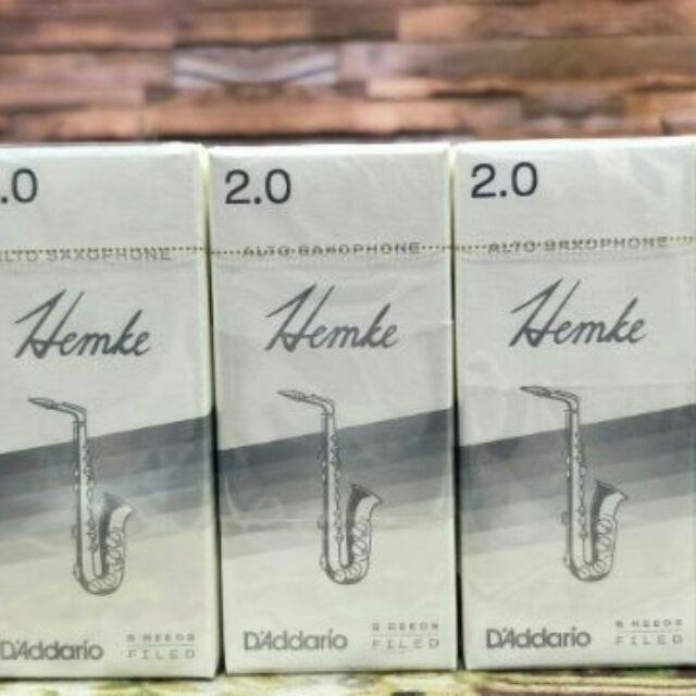 【博斯音樂】♫ RICO HEMKE 爵士竹片  5片裝   中音SAX用  爵士樂專用  薩克斯風竹片-細節圖2