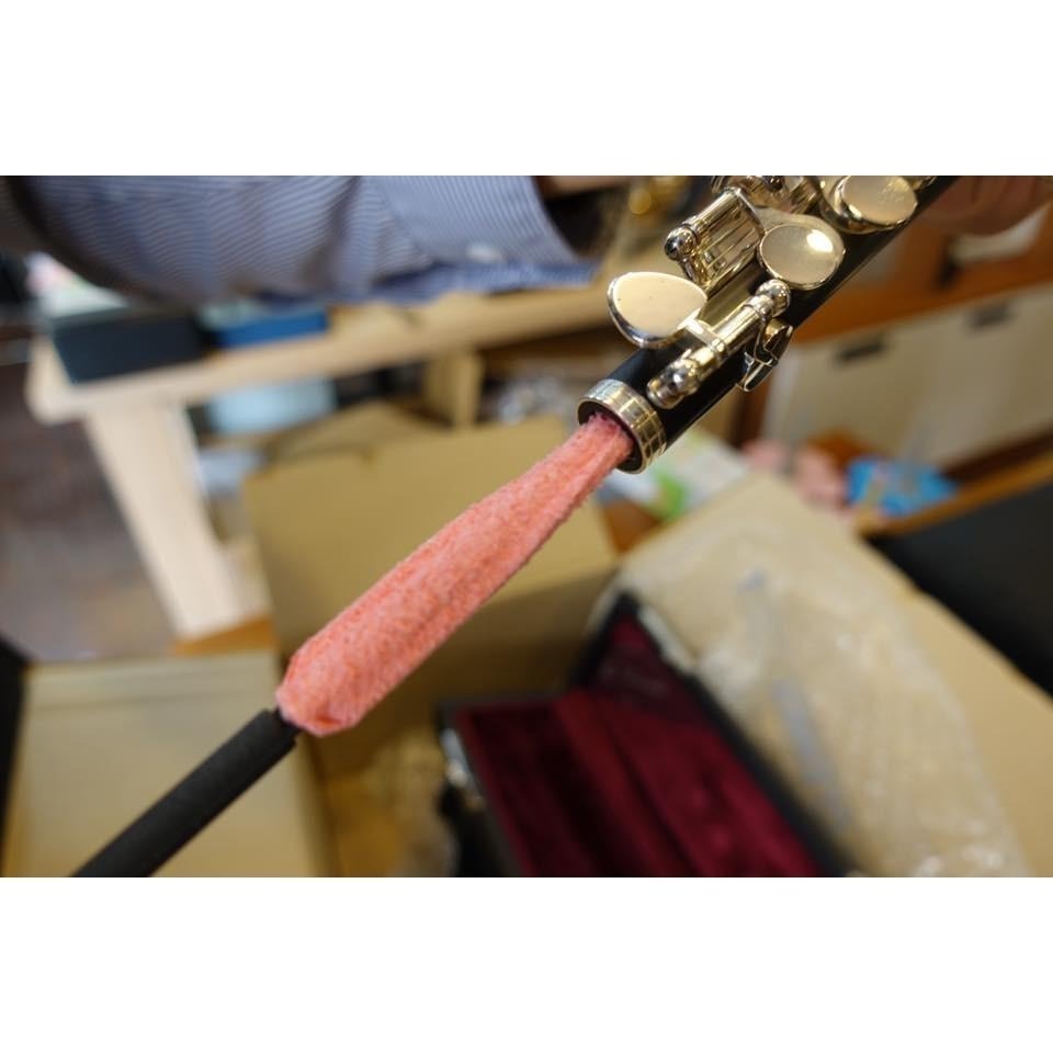 【博斯音樂】 ♫ Roi 短笛清潔大師 專用清潔棒 不傷樂器 擦拭能力100分 可拆式收納。-細節圖5