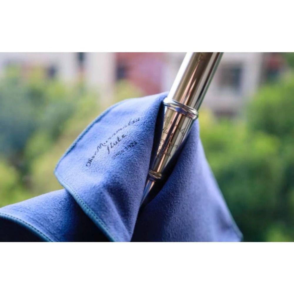 【博斯音樂】♫ 日本 Muramatsu村松長笛樂器光觸媒擦拭布 超細纖維-細節圖2