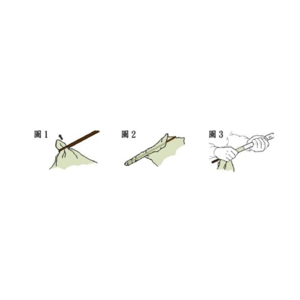 【博斯音樂】♫長笛特殊竹炭纖維材質通條布-(口水布 長笛內管吸水清潔竹炭紗布 ) 台灣製  特殊竹炭纖維材質吸濕，除臭。-細節圖4