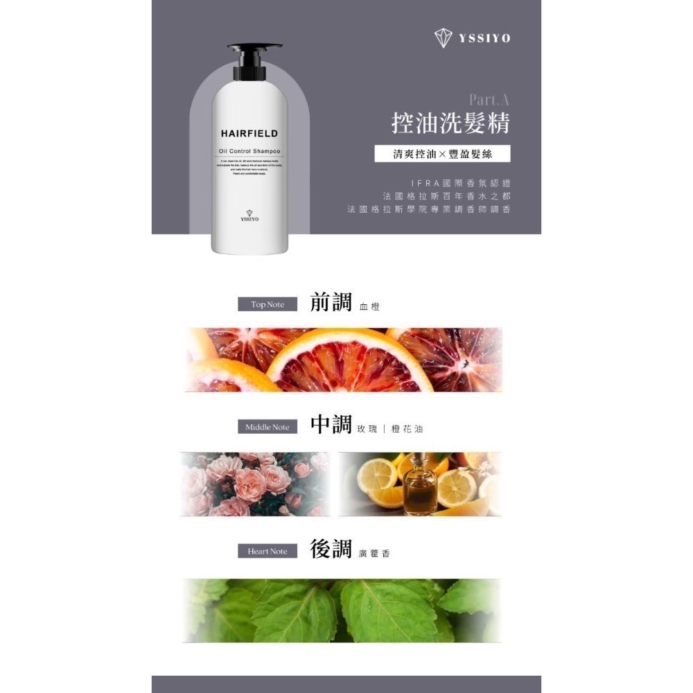 魔髮ABC｜控油洗髮精A｜添加氨基酸｜無矽靈-細節圖3