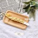 【奶嘴鍊】現貨✨｜售完不補＊棉繩編織款＊ 嬰幼兒塑膠夾扣奶嘴鍊 背帶夾 推車夾 INS風｜(C0009)-規格圖9