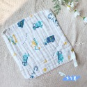 【紗布口水巾】現貨✨｜(E0002)寶寶新生兒 BSMI認證 超強吸水單面印花紗布口水巾 溢奶巾 手帕 小方巾 拍嗝巾-規格圖1