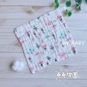 【紗布口水巾】現貨✨｜(E0002)寶寶新生兒 BSMI認證 超強吸水單面印花紗布口水巾 溢奶巾 手帕 小方巾 拍嗝巾-規格圖1