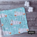 【紗布口水巾】現貨✨｜(E0002)寶寶新生兒 BSMI認證 超強吸水單面印花紗布口水巾 溢奶巾 手帕 小方巾 拍嗝巾-規格圖1