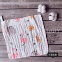 【紗布口水巾】現貨✨｜(E0002)寶寶新生兒 BSMI認證 超強吸水單面印花紗布口水巾 溢奶巾 手帕 小方巾 拍嗝巾-規格圖1