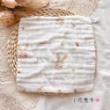【紗布口水巾】現貨✨｜(E0014)BSMI認證 單面印花六層泡泡紗布口水巾 寶寶嬰兒洗臉巾方巾 手帕 多功能萬用巾-規格圖4
