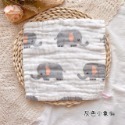 【紗布口水巾】現貨✨｜(E0014)BSMI認證 單面印花六層泡泡紗布口水巾 寶寶嬰兒洗臉巾方巾 手帕 多功能萬用巾-規格圖4