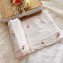 【包巾一館】現貨✨｜(F0001)買一送一🔥多款超柔軟Muslin透氣竹纖維包巾 蓋毯 空調毯-規格圖6