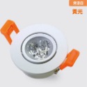【睿豐科技】LED 5.5CM 3W 崁燈 白光/黃光/自然光 薄型款 黑框/白框/銀框 展示燈 櫥櫃燈 省電-規格圖3