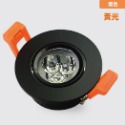 【睿豐科技】LED 5.5CM 3W 崁燈 白光/黃光/自然光 薄型款 黑框/白框/銀框 展示燈 櫥櫃燈 省電-規格圖3