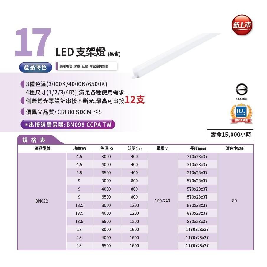 《睿豐科技》出清特價-T5支架燈1呎/2呎/3呎/4呎/飛利浦PHLIPS LED T5支架燈/層板燈/間接光源-細節圖2