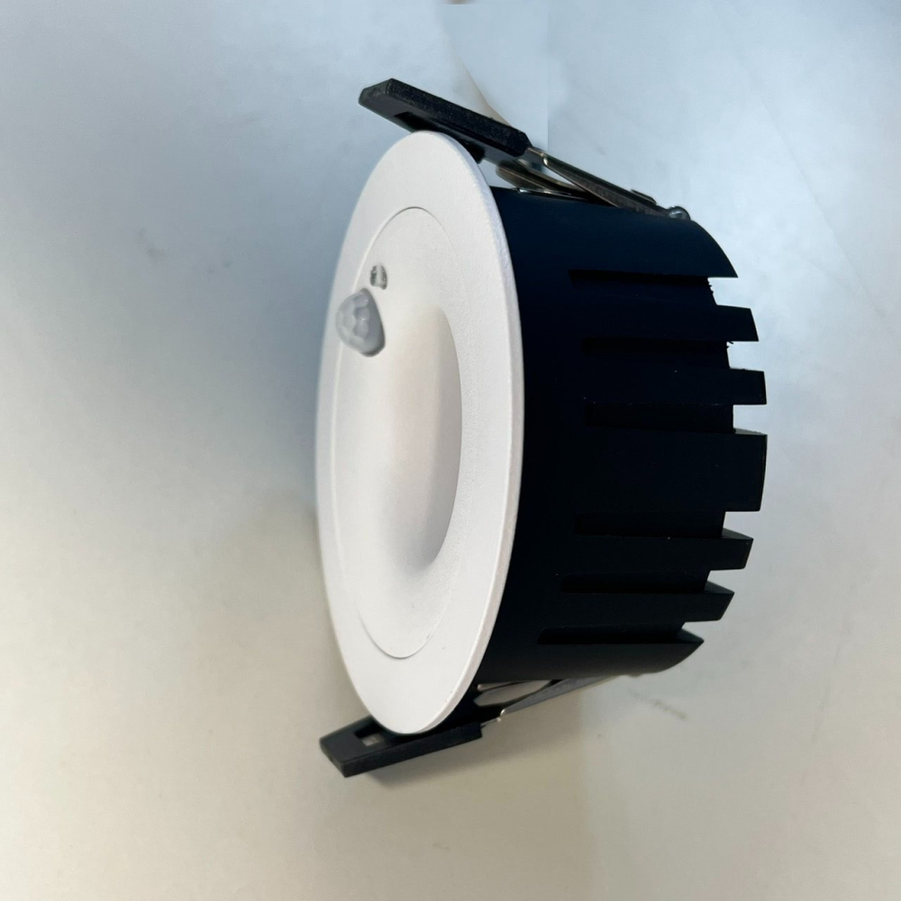 12W 防眩感應崁燈 75mm開孔 自然光4000K 全電壓100-240V 鋁材烤漆 人體感應距離3米 自動亮燈-細節圖4