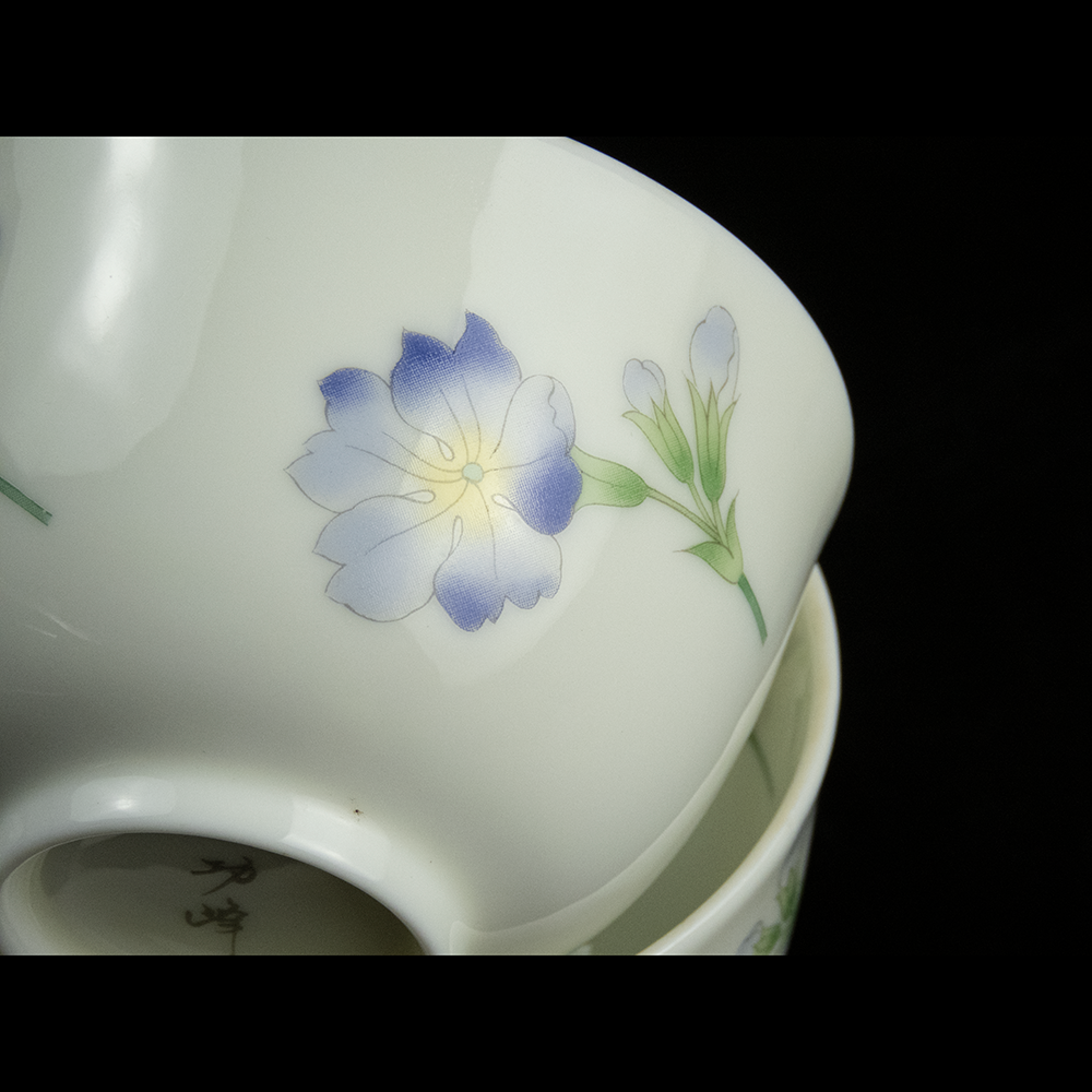 功峰 茶杯 茶壺 陶瓷 四件一組-細節圖2