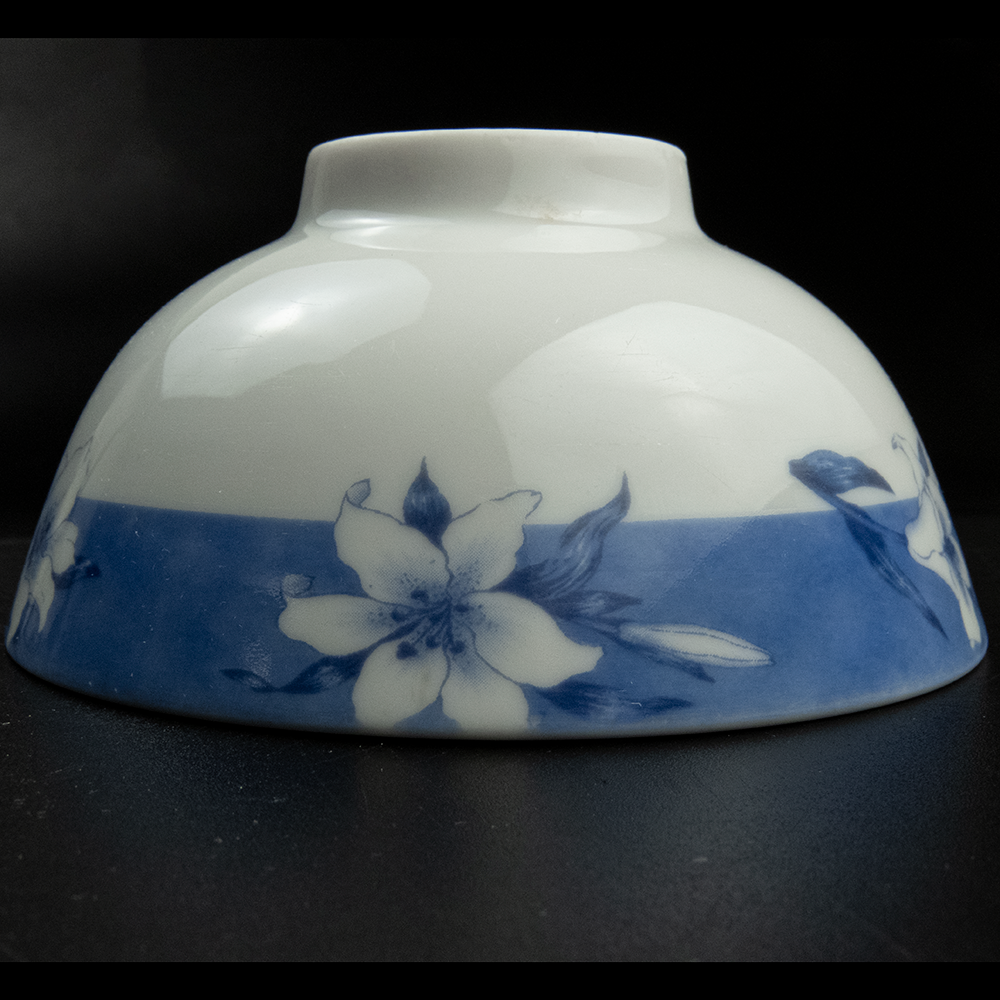 全國瓷器 Chuan Kuo 百合花 瓷碗-細節圖2