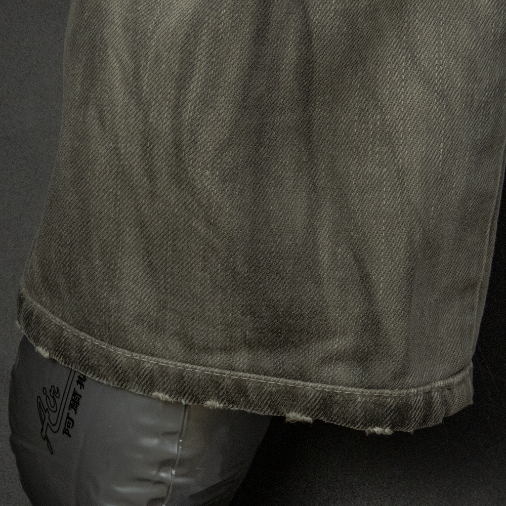 德國時尚精品Hugo Boss橘標刷色牛仔褲 排扣-細節圖6