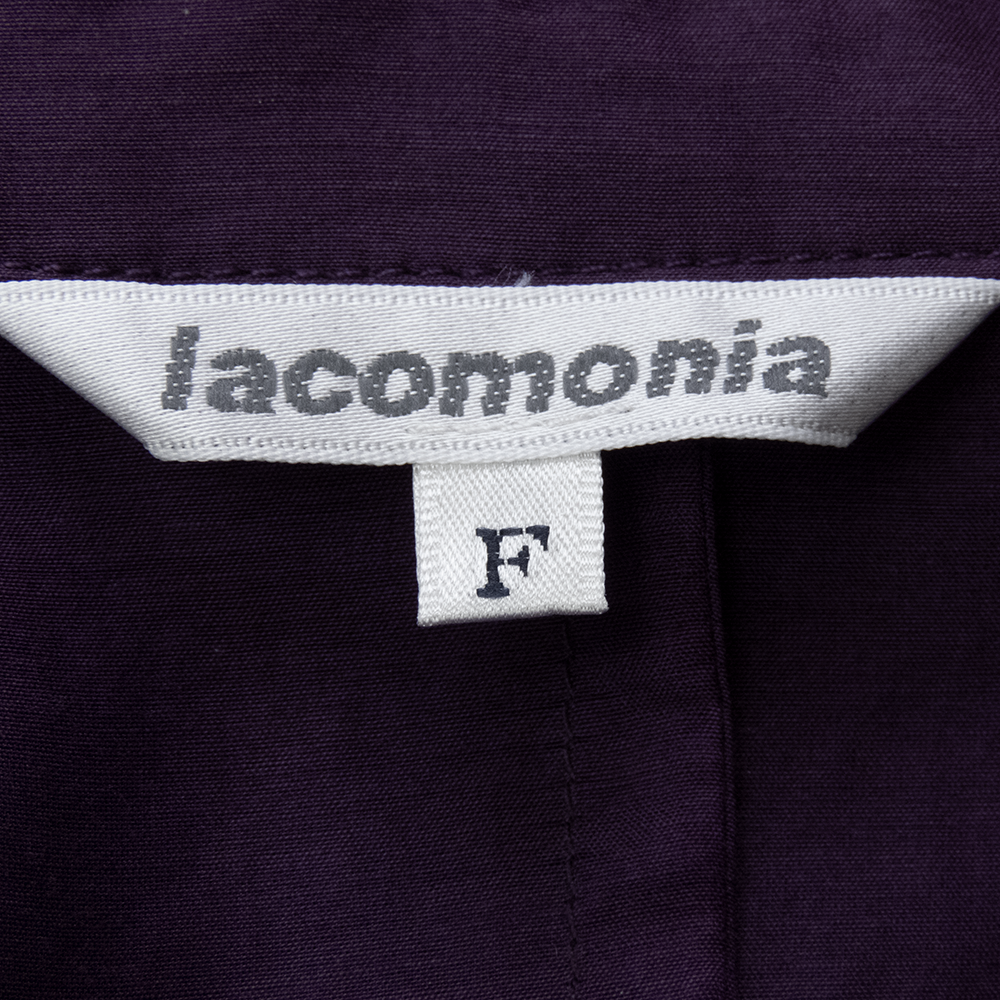 Lacomonia葡萄紫色短袖襯衫 清爽舒適 快乾透氣-細節圖6