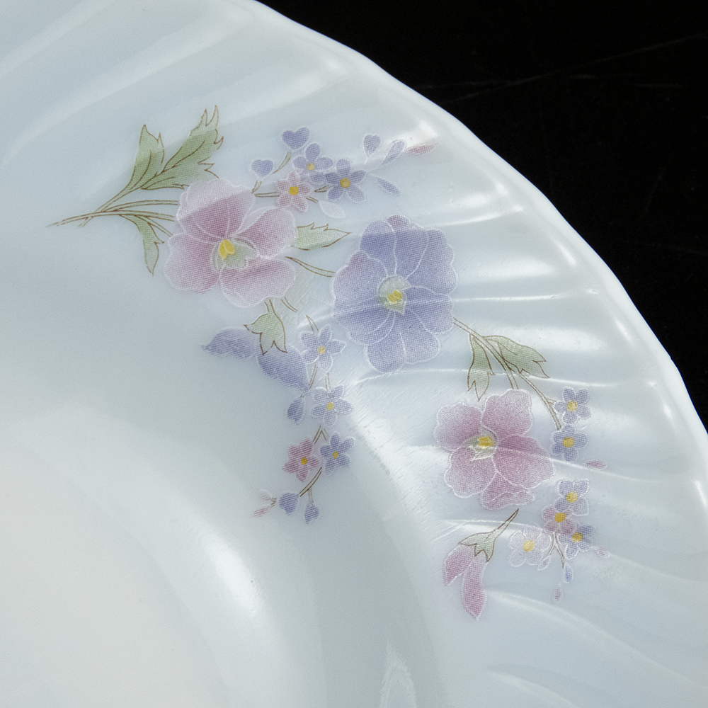 法國Decopal勿忘我花邊 強化餐具 餐盤 兩件一組-細節圖2