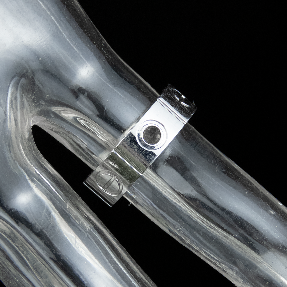 Cartier LOVE系列 款式 750鉑金水鑽鑲嵌戒指 #6-細節圖3