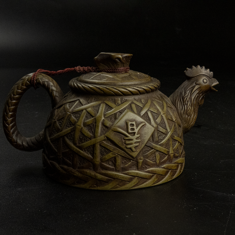 中國南靖壺 見雞成業 造型茶壺-細節圖3