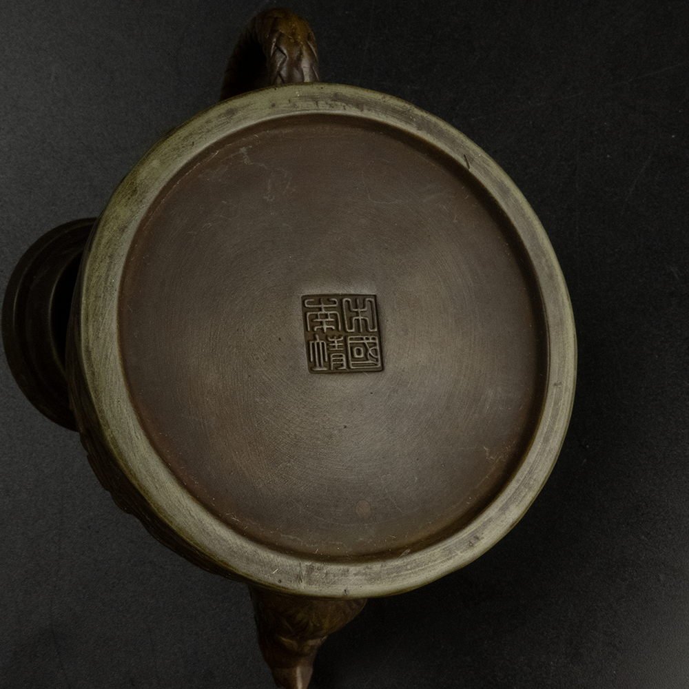 中國南靖壺 見雞成業 造型茶壺-細節圖5