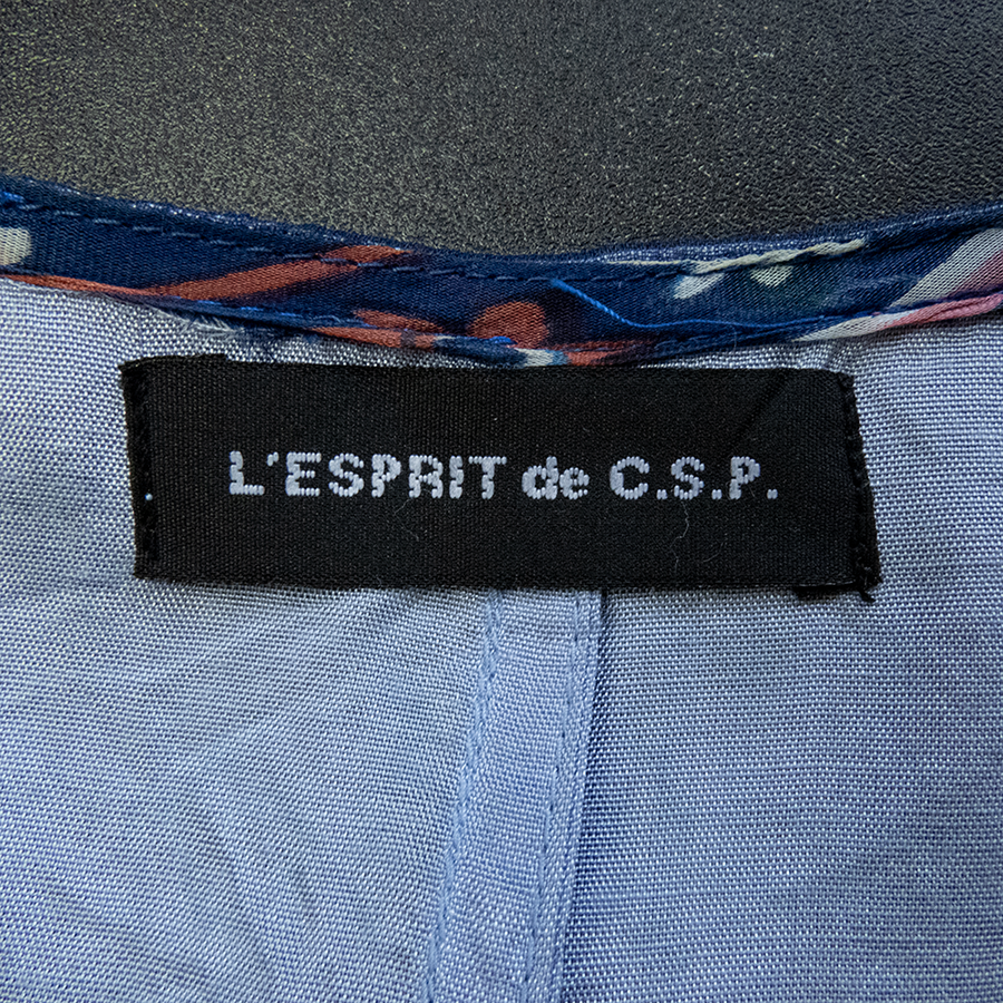 L’ESPRIT de C.S.P印度風亮片雪紡無袖長洋裝-細節圖6