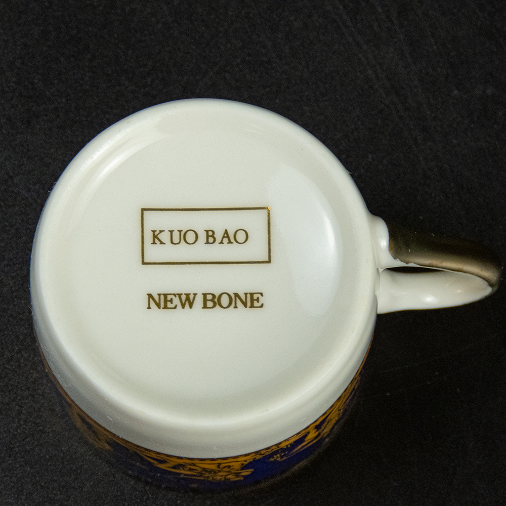 KUO BAO 描金希臘神祇 新骨瓷 濃縮咖啡杯-細節圖5