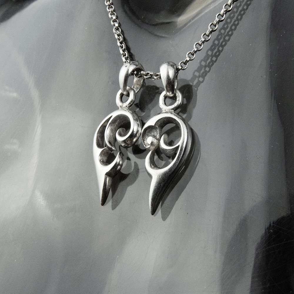 925純銀雲朵鉤型墬 剩右邊 鍊墜 1件599-細節圖3