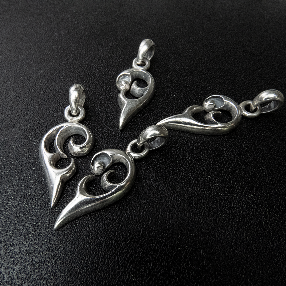 925純銀雲朵鉤型墬 剩右邊 鍊墜 1件599-細節圖5