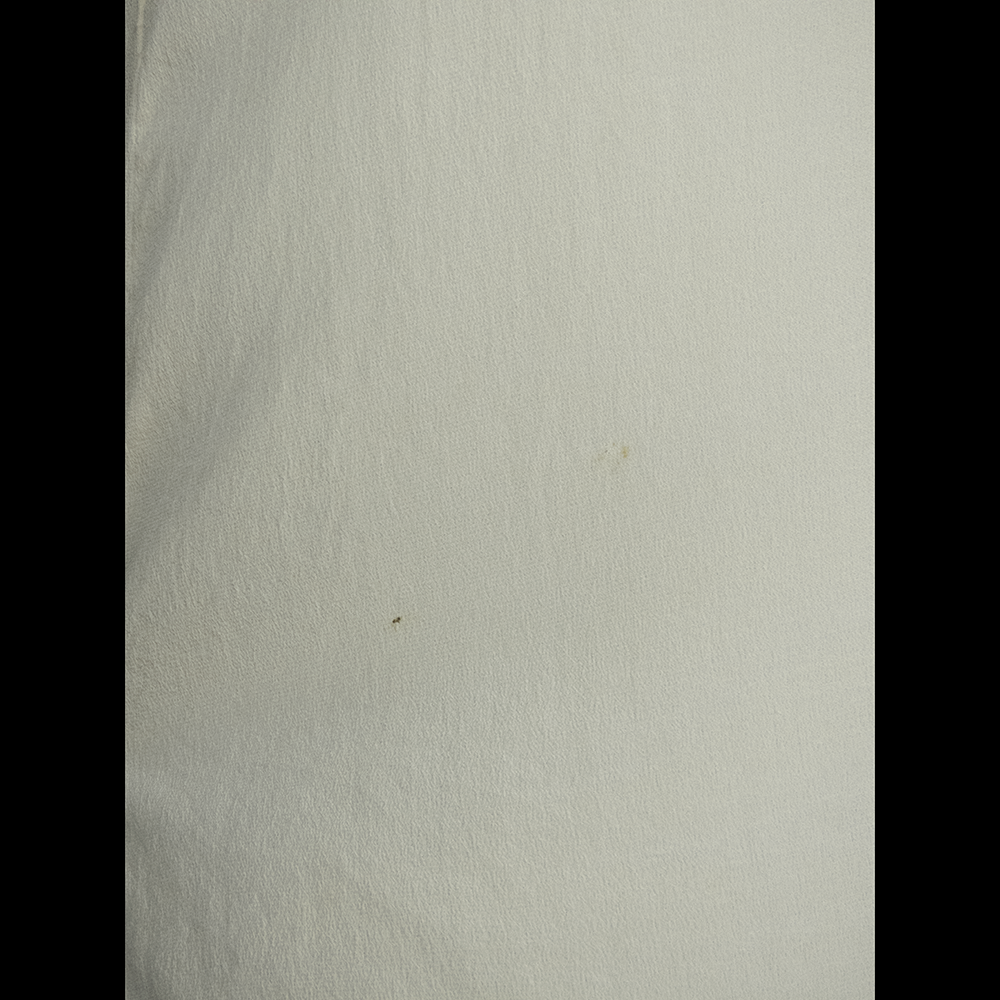 米色素面純蠶絲無袖背心-細節圖5