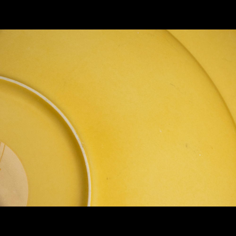 Royal Fine China ULTRA STRONG 黃色線條 陶瓷 餐盤 兩件一組-細節圖4