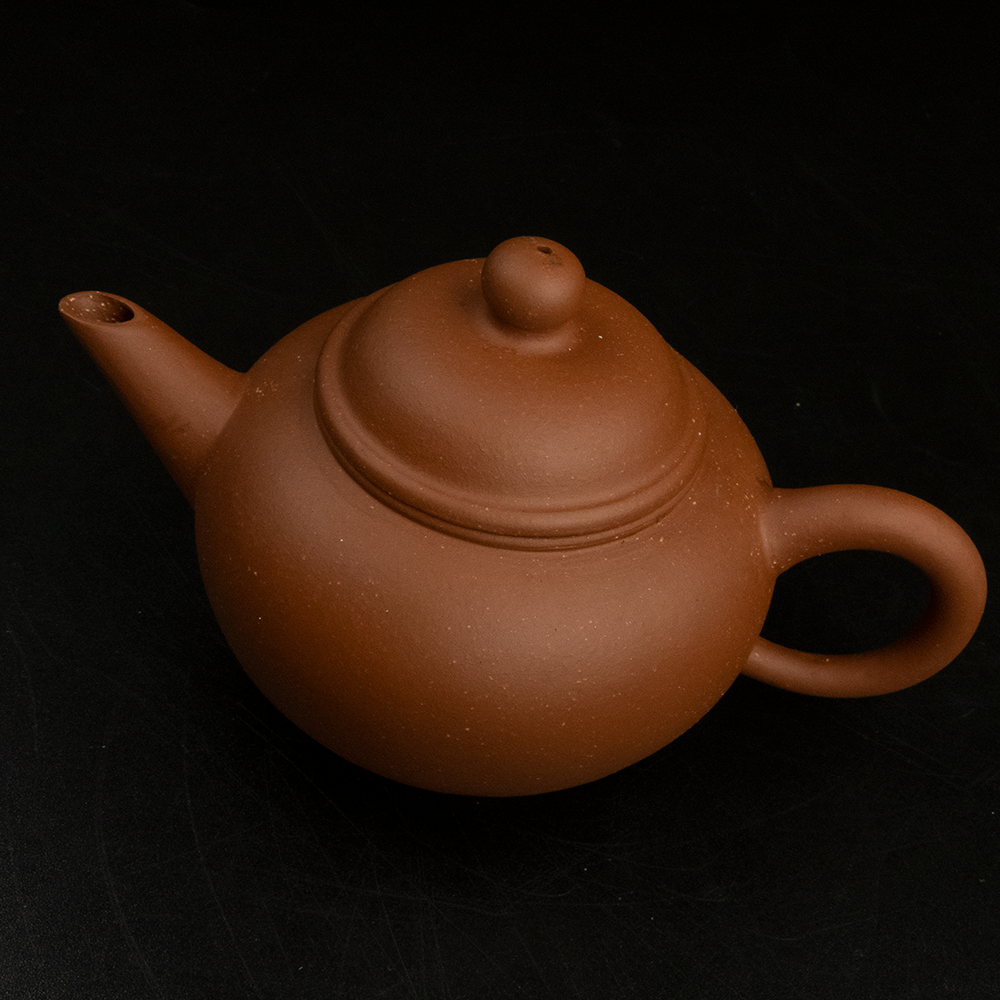 宜興第二屆陶瓷藝術節水平樣品 紅泥水平壺 茶壺 約180cc-細節圖2