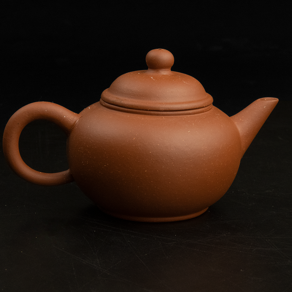 宜興第二屆陶瓷藝術節水平樣品 紅泥水平壺 茶壺 約180cc-細節圖3