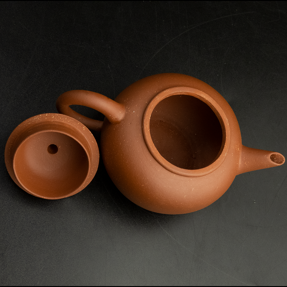 宜興第二屆陶瓷藝術節水平樣品 紅泥水平壺 茶壺 約180cc-細節圖4