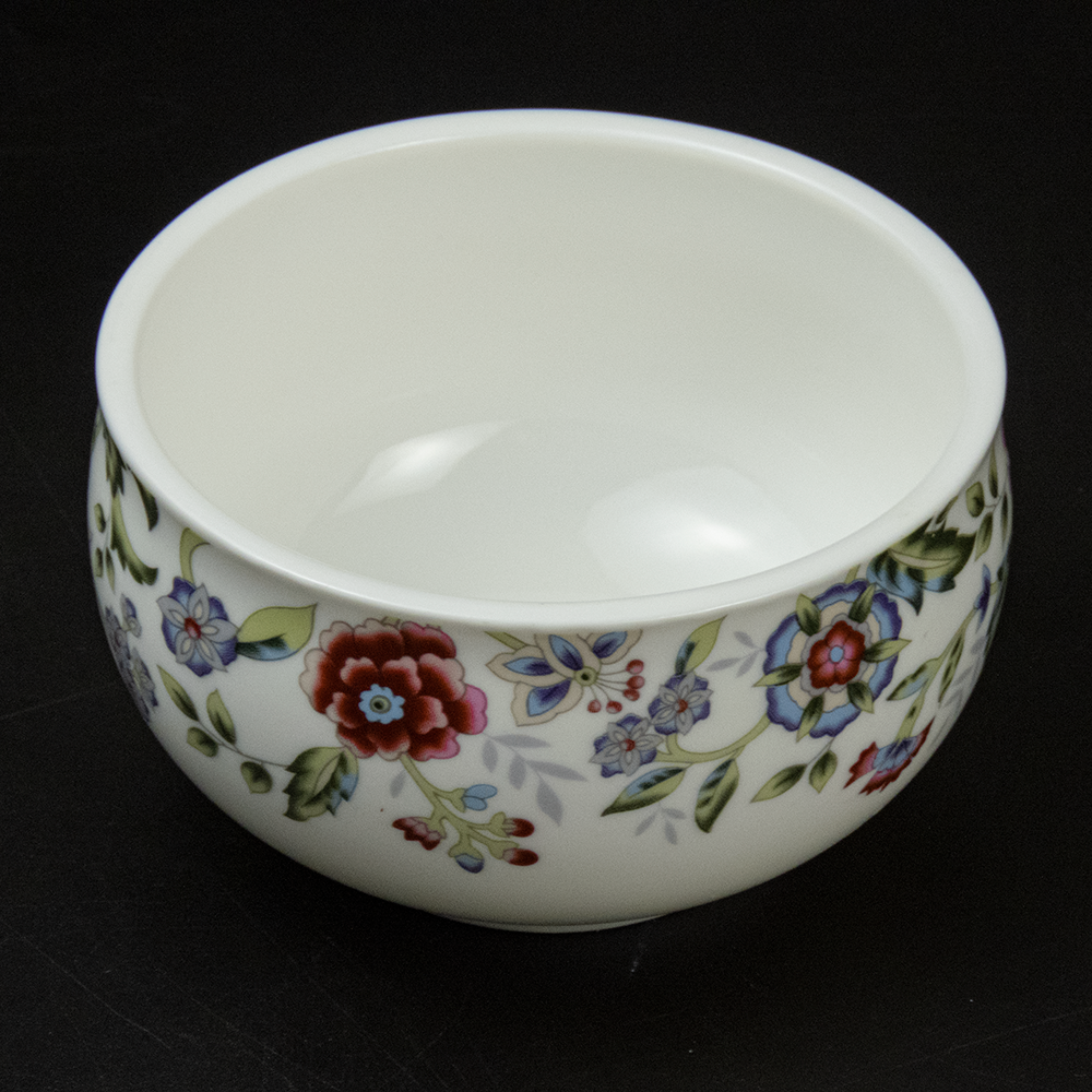 韓國品牌Cheng＇s 花草圖騰飯碗 陶瓷-細節圖2