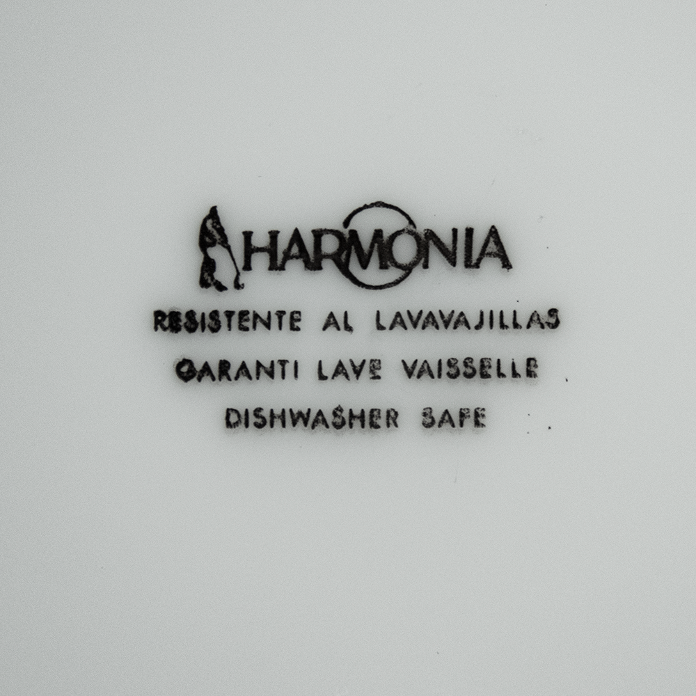 西班牙HARMONIA白底藍色小花 強化玻璃 餐盆 湯盆-細節圖4