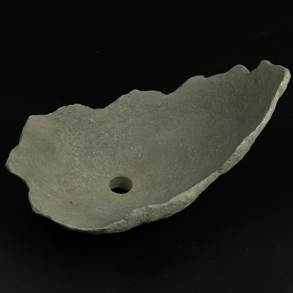 灰色仿石不對稱 花盆 花器-細節圖2