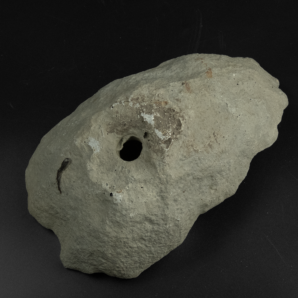 灰色仿石不對稱 花盆 花器-細節圖3