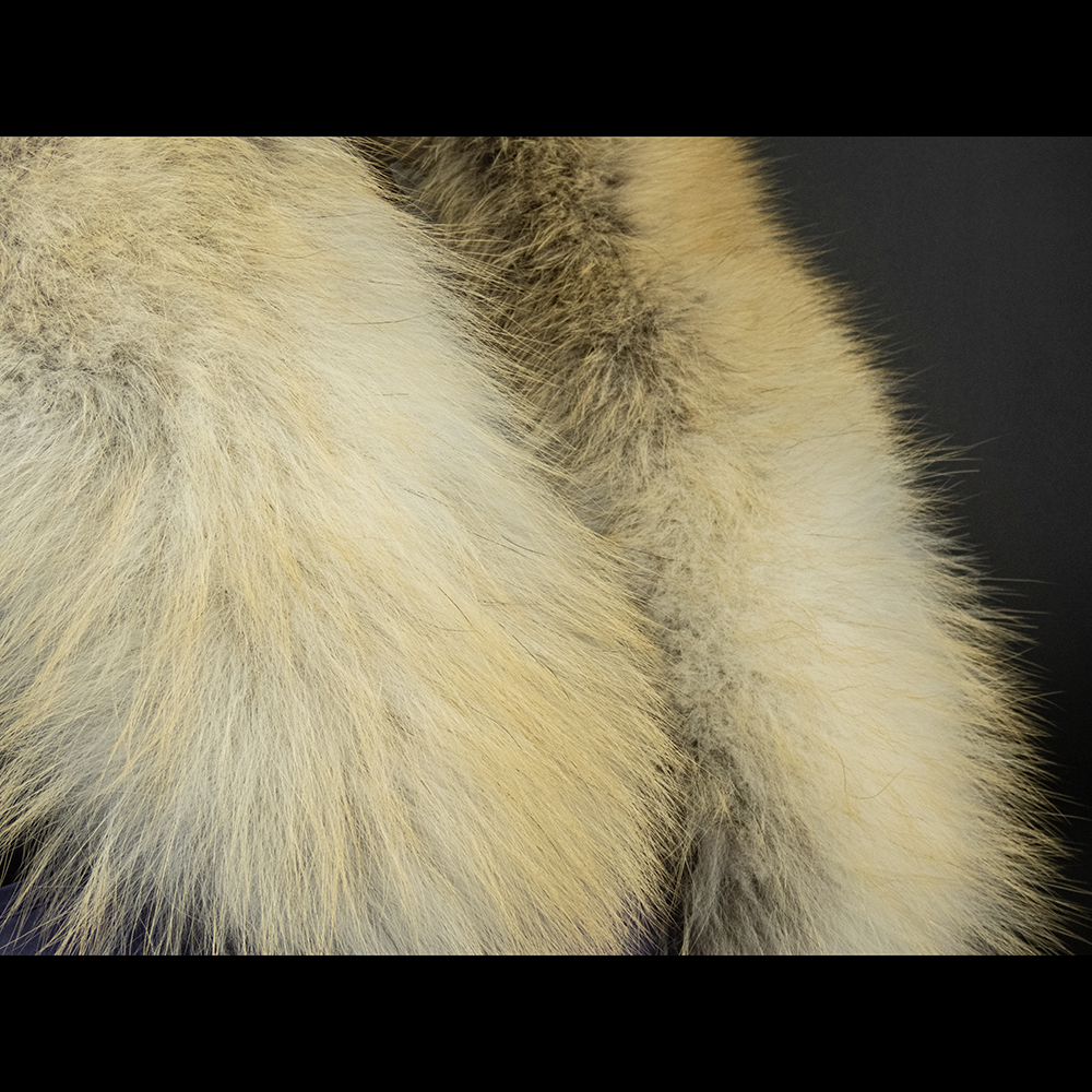 金島狐狸皮草圍巾 稀有-細節圖3